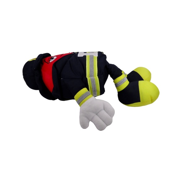 M&M's World Red Fireman Firefighte Stuffed Animal Plush Toy 14" Collectible - Picture 8 of 11